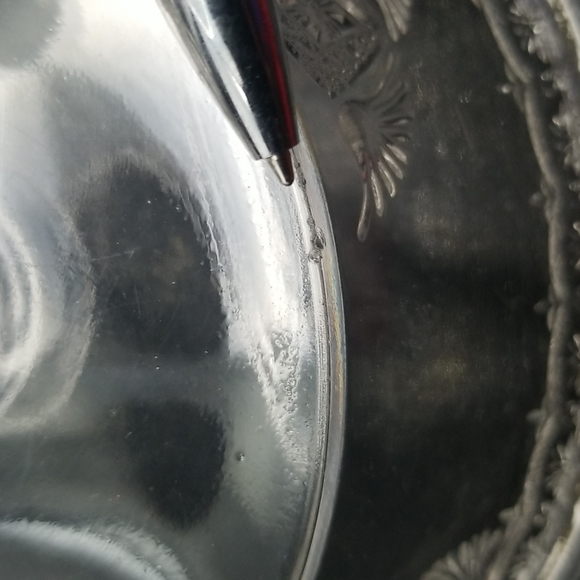 EAPG McKee & Bros. Jewel Diagonal Band Pedestal Compote Bowl - Picture 15 of 16